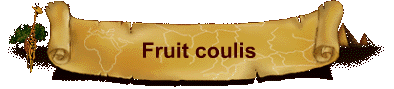 Fruit coulis